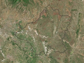 Ilinden, Macedonia. High-res satellite. No legend