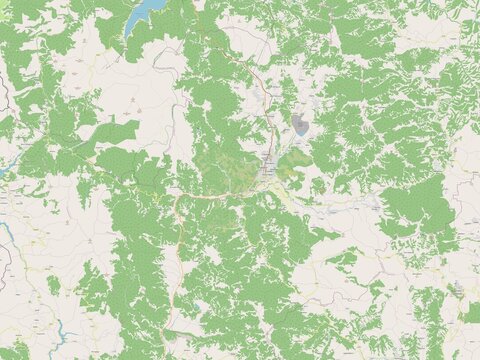 Kicevo, Macedonia. OSM. No legend