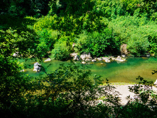 Fiora River, Lazio, Italy