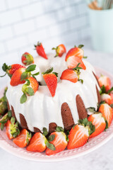 Red velvet bundt cake