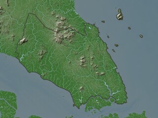 Johor, Malaysia. Wiki. No legend - obrazy, fototapety, plakaty