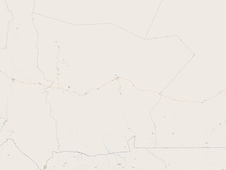 Fototapeta premium Hodh el Gharbi, Mauritania. OSM. No legend