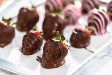 Chocolate dipped strawberries