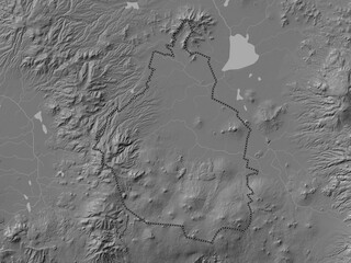 Fototapeta premium Ciudad de Mexico, Mexico. Bilevel. No legend