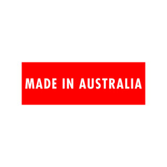 made in Australia symbol,label,template