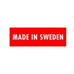 made in Sweden symbol,label,template