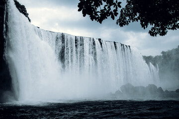 Lumangwe Falls on the Kalungwishi River in northern Zambia