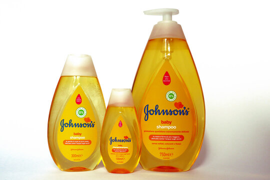 Italy - October 29, 2022: Johnson's baby Shampoo no more tears