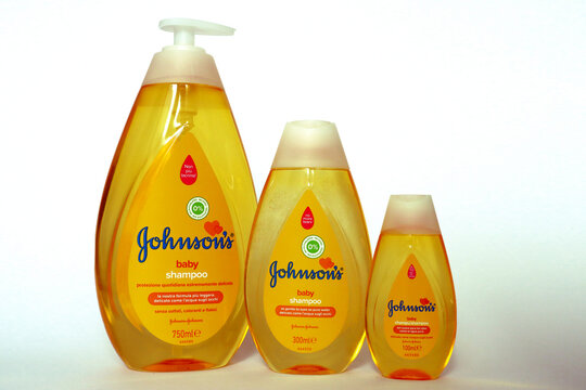 Italy - October 29, 2022: Johnson's baby Shampoo no more tears