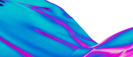 Colorful flowing liquid thermal waves abstract background