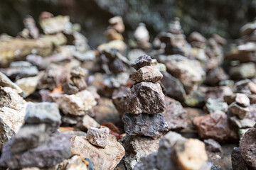 Steinmännchen - Allgäu - Starzlachklamm - Balance