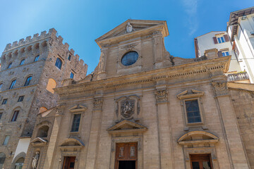 Basilica di Santa Trinita, à Florence, Italie