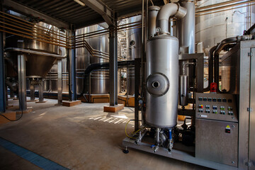 Modern industrial automated winery production line