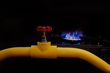 G as pipeline and burning gas, concept is to increase the cost of supply , payment for natural gas....