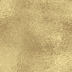 Golden foil seamless pattern, gold glitter texture