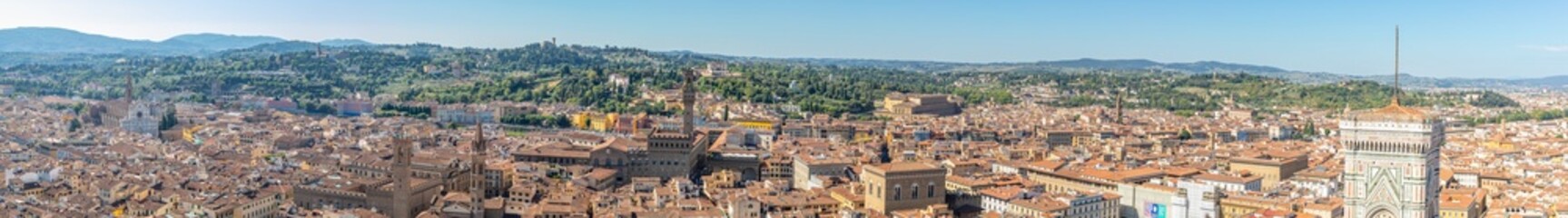Panorama sur Florence depuis la coupole du Duomo