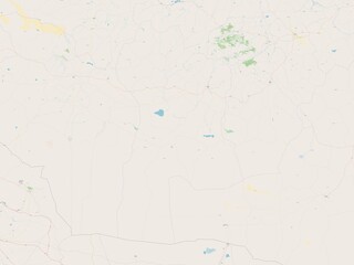 Bayanhongor, Mongolia. OSM. No legend