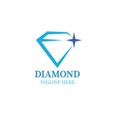 diamond logo design vector template