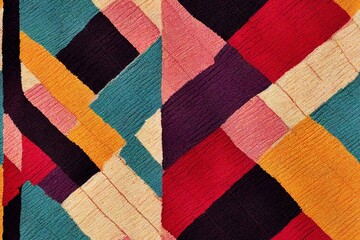 Artistic traditional motifs, stripe, textured check Earth Tones nature pastel coloured boho Pattern seamless Dyed Print design. Abstract Ethnic Geo Batik runner carpet, rug, scarf, curtain, .