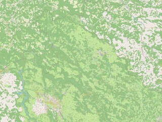 Pljevlja, Montenegro. OSM. No legend