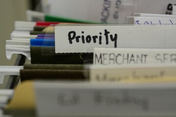 Office files and documents labeled as 
