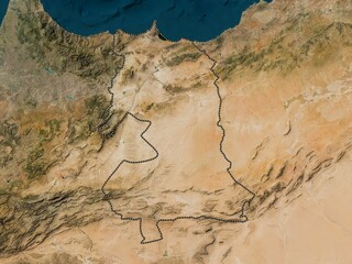 Oriental, Morocco. Low-res satellite. No legend