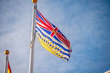 flag, provincial flag, province, canada
