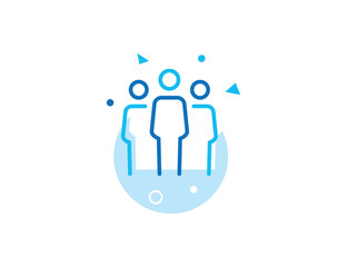 Human Resources Stroke Line Icon