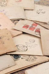 Postal letters from in time of  World War II
