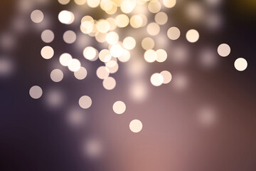 Light bokeh Blur bright christmas lights bokeh