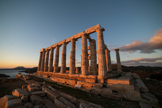 Sounion, Temple of Poseidon, Greece