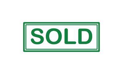 green sold stamp logo
