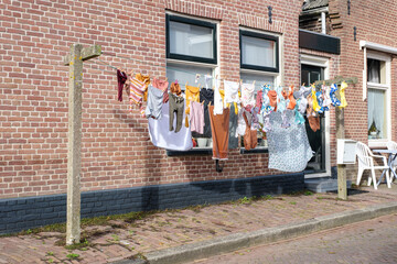 Straatbeeld op Urk || Street scene on Urk