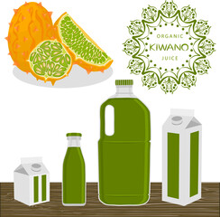 Sweet tasty natural eco product juice