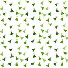Christmas pattern geometric pattern with triangles