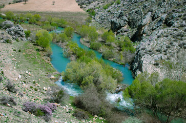 river in the mountains