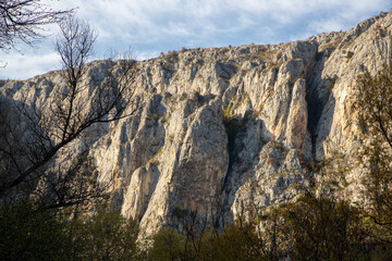 Landscape from the Turda gorges - Romania