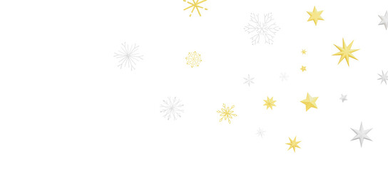 Christmas background design of snowflake and snow falling in the winter 3d illustration