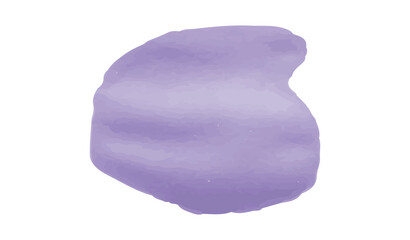 Fototapeta premium Purple watercolor brush stroke