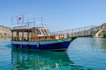Fototapeta na wymiar fishing boat in the port