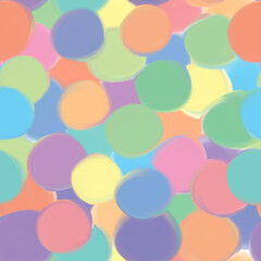 Oil Painting Seamless Pastel Bubbless