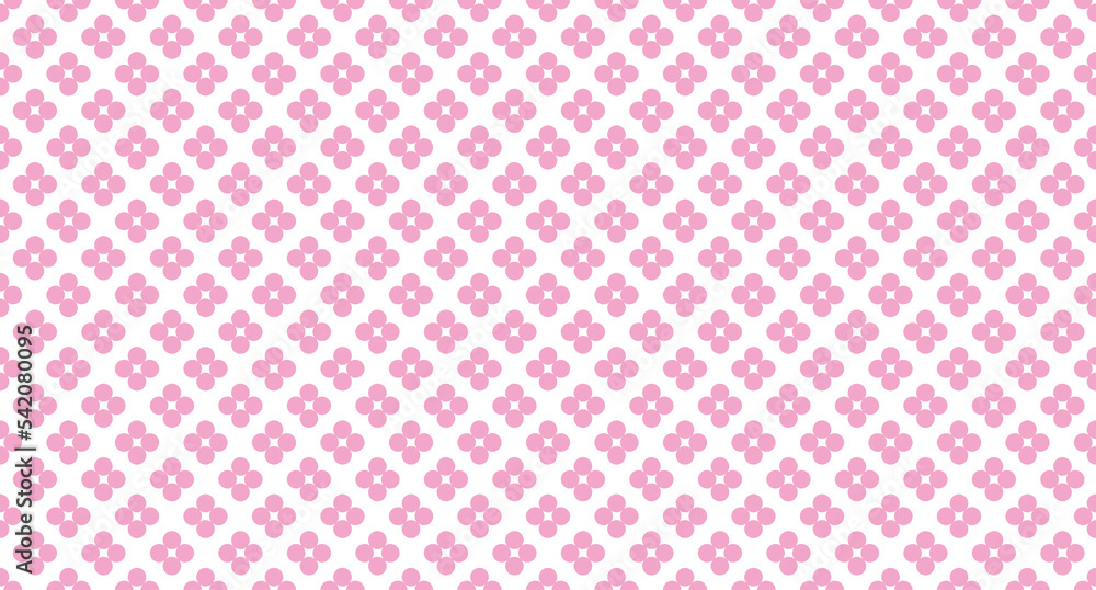Poster seamless polka dot pattern. vector repeating texture. polka dot with color pastel background. pink p