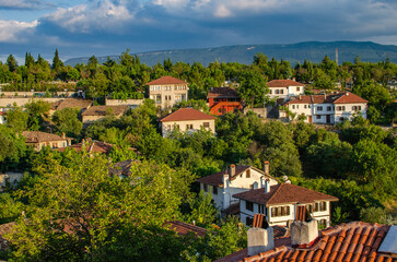 Safranbolu houses and roofs Turkey .