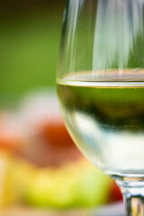 glass of wine