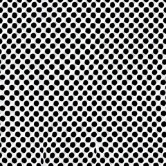 Seamless random small black polka pattern on white background. Irregular chaotic points. 2d illustrated graphic. Abstract scattered dots wallpaper. Simple, modern decorative print on wrapping paper