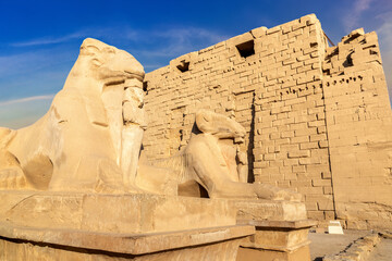 Karnak temple in Luxor, Egypt