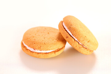 ブランサンド（ストロベリークリーム）クローズアップ