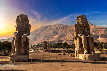 Colossi of Memnon in Luxor