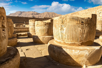 Medinet Habu temple in Luxor