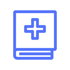 hospital medical procedure line icon